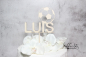 Preview: Caketopper *Fussball* mit Name