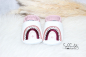 Preview: Regenbogen-Puschen