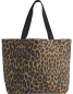 Preview: Shopper Leopard – optional mit Wunschbeschriftung