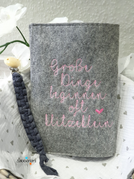 Preview: U-Heft-Hülle "Große Dinge"