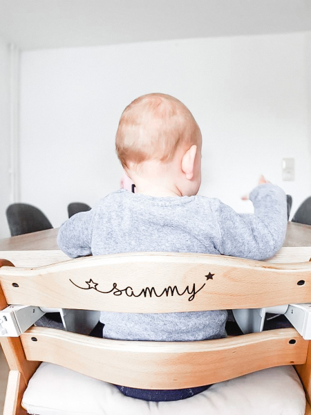 Preview: Namens-Aufkleber Stern