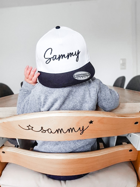 Preview: Namens-Aufkleber Stern