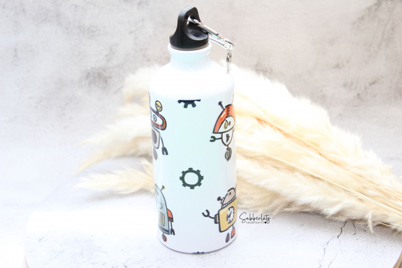 Preview: Trinkflasche *Roboter*