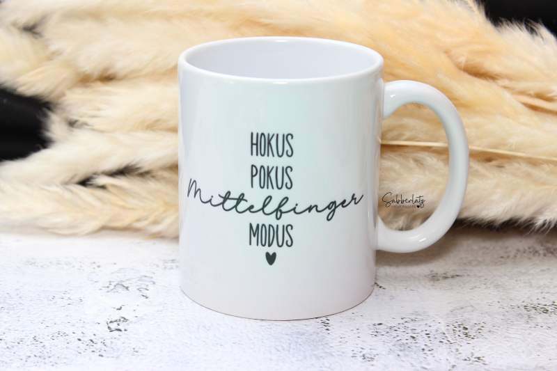Tasse *Mittelfingermodus*