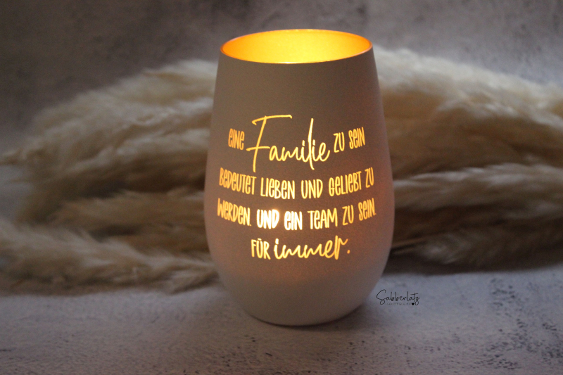 Preview: Windlicht *Familie*