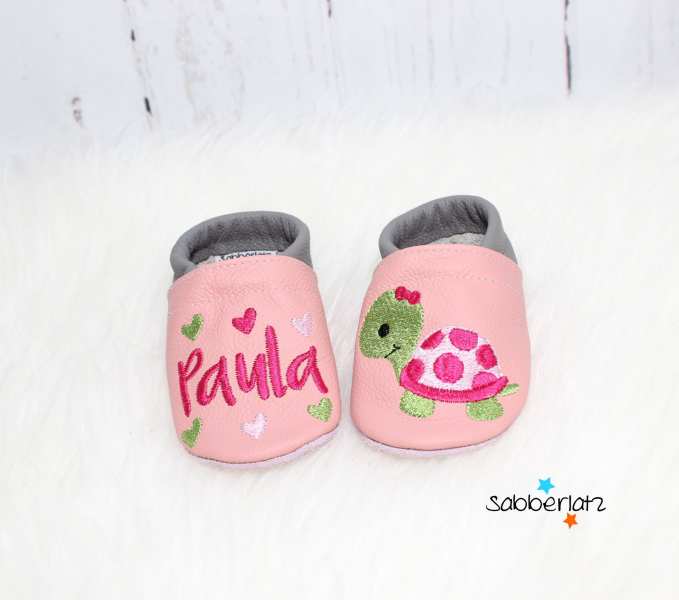 Schildkröten-Puschen