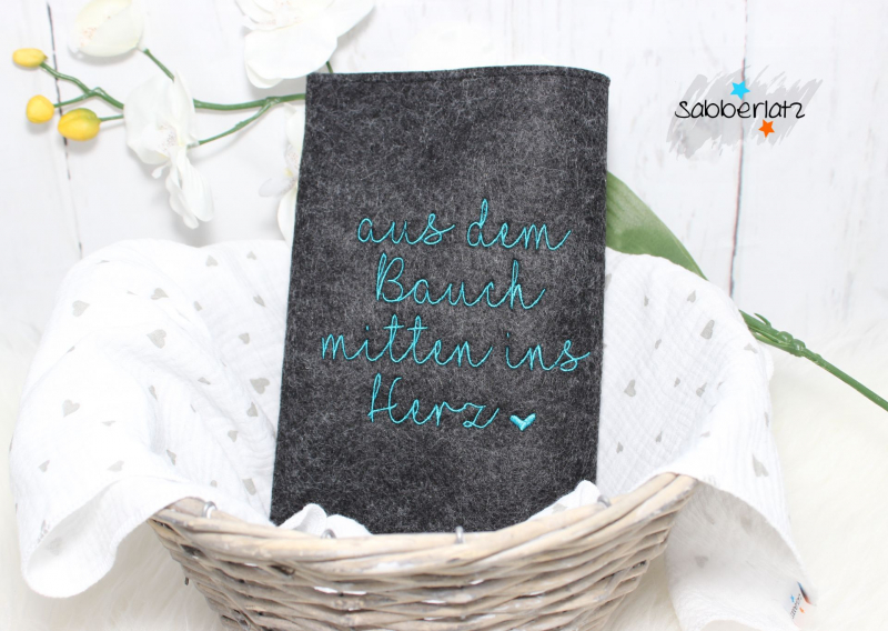 U-Heft-Hülle "Aus dem Bauch"