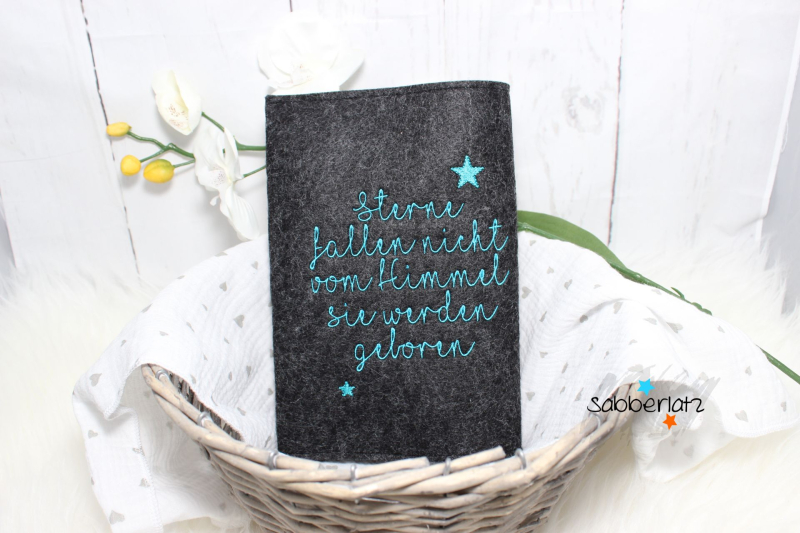 Preview: U-Heft-Hülle "Sterne fallen nicht vom Himmel"