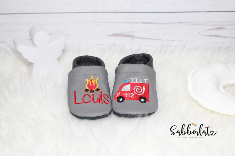 Preview: Feuerwehr-Puschen