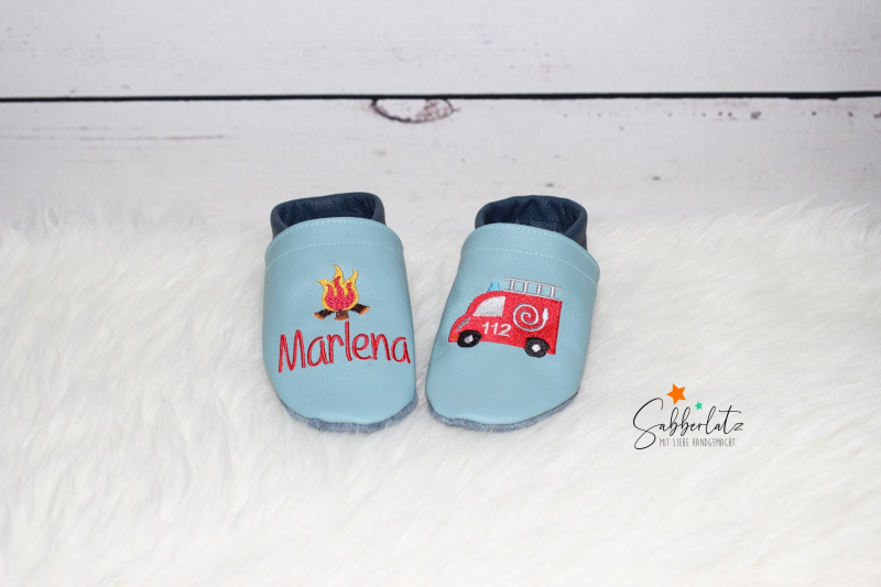 Preview: Feuerwehr-Puschen