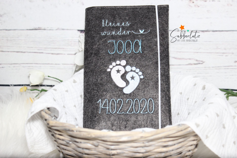 U-Heft-Hülle "kleines Wunder"