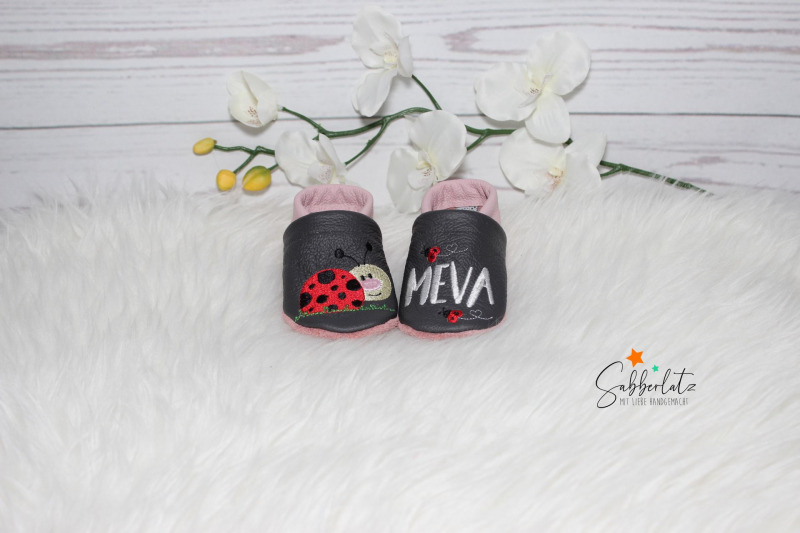 Marienkäfer-Puschen