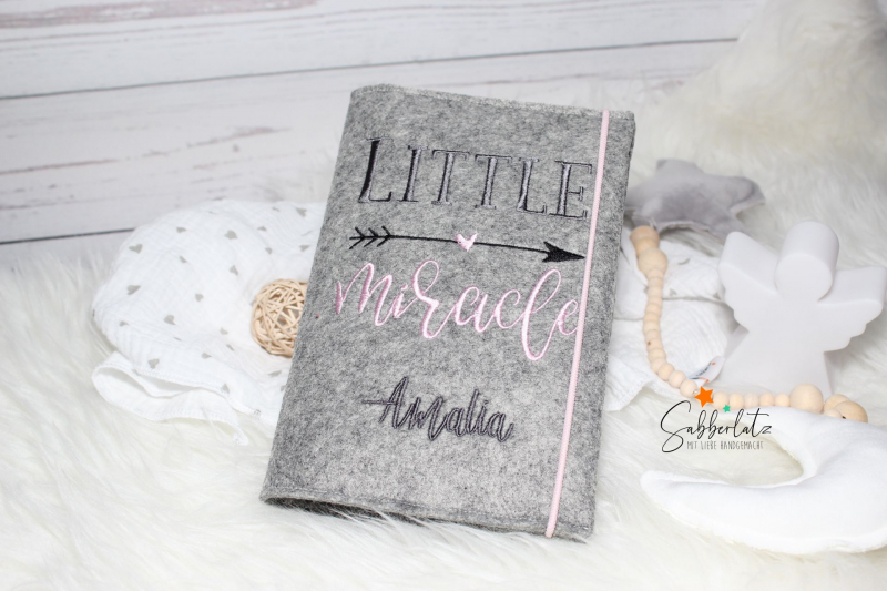 Preview: U-Heft-Hülle "little miracle"