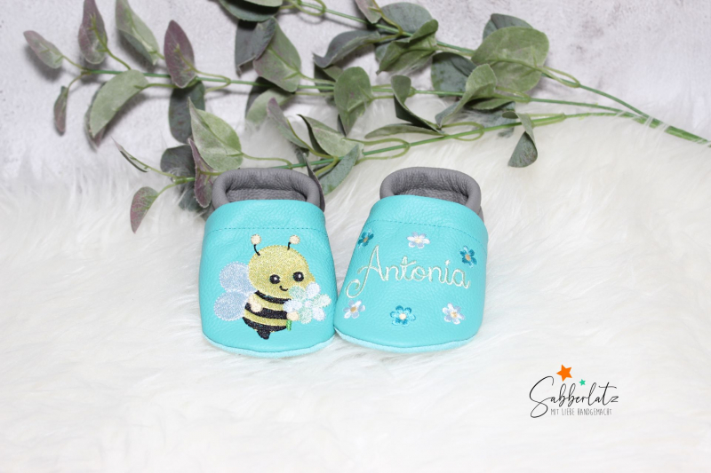 Preview: Bienen-Puschen