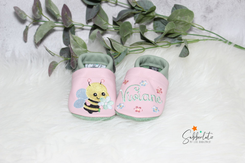 Preview: Bienen-Puschen