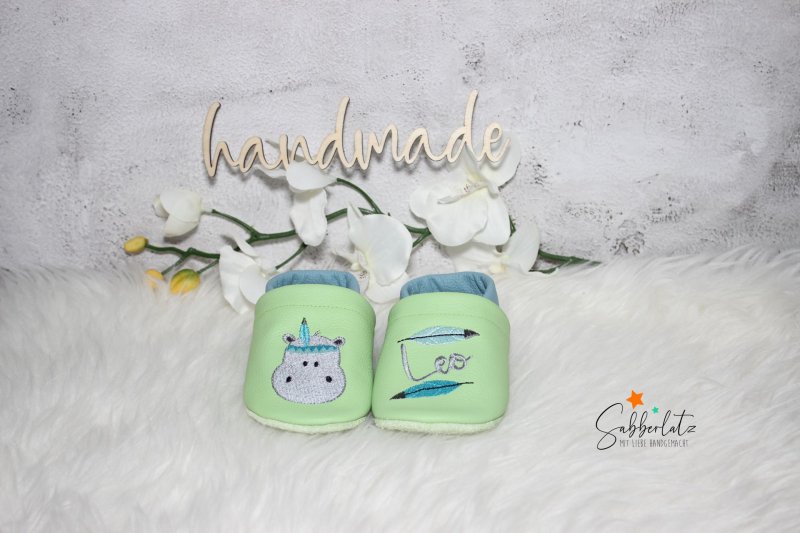 Preview: Boho-Hippo-Puschen