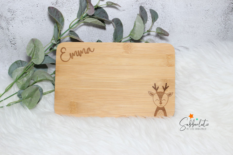 Preview: Schneidebrett Tier *Bambus*