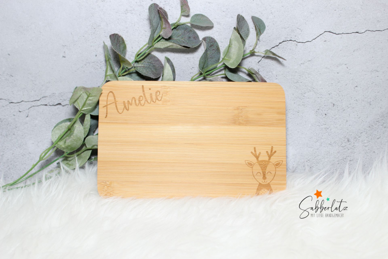 Schneidebrett Tier *Bambus*