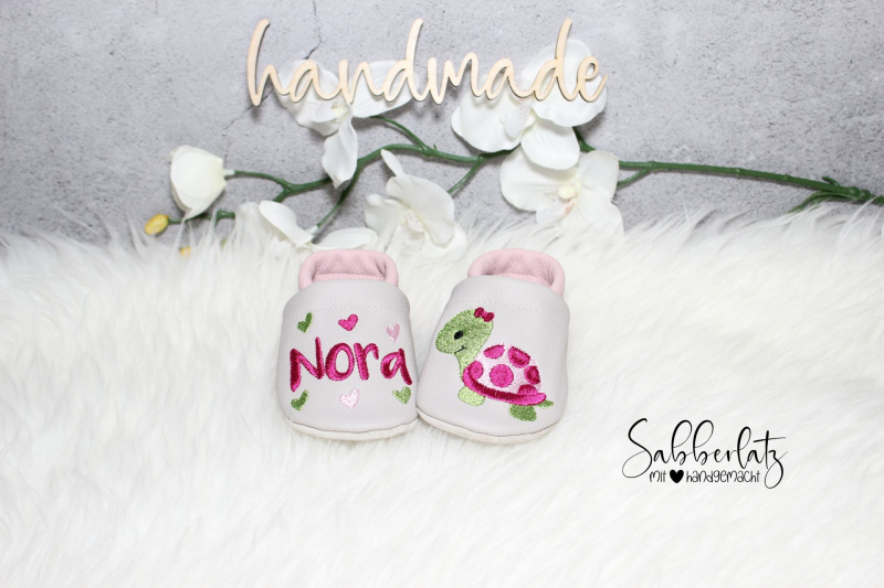 Schildkröten-Puschen