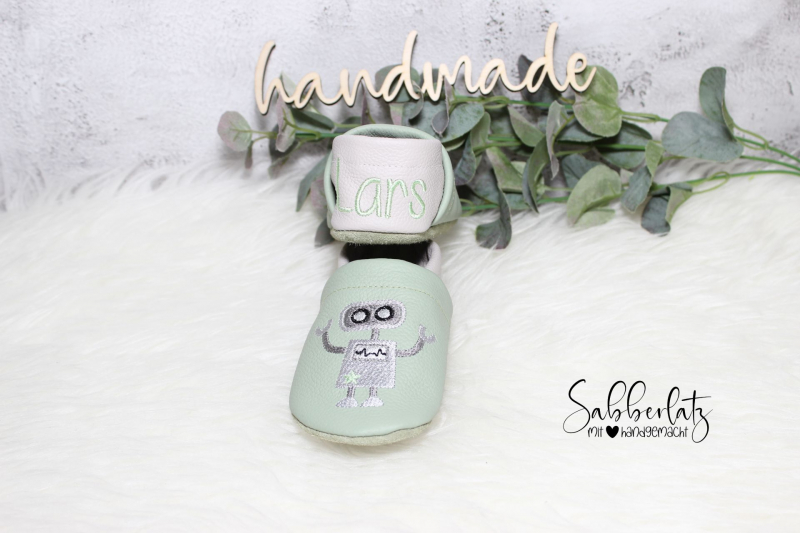 Preview: Roboter-Puschen