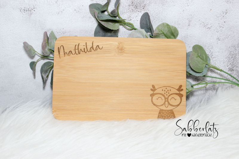 Schneidebrett Tier *Bambus*