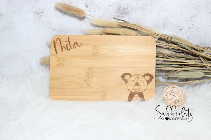 Schneidebrett Tier *Bambus*