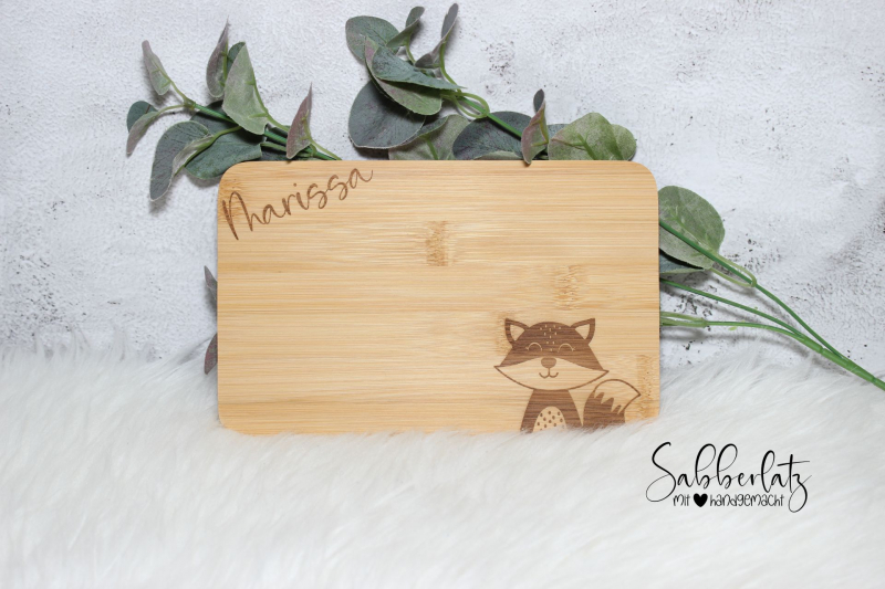 Schneidebrett Tier *Bambus*