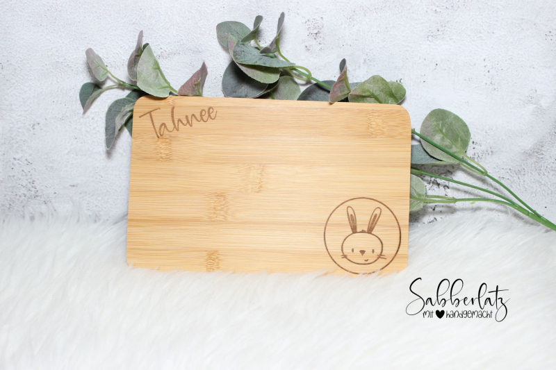 Preview: Schneidebrett Tier im Kreis *Bambus*