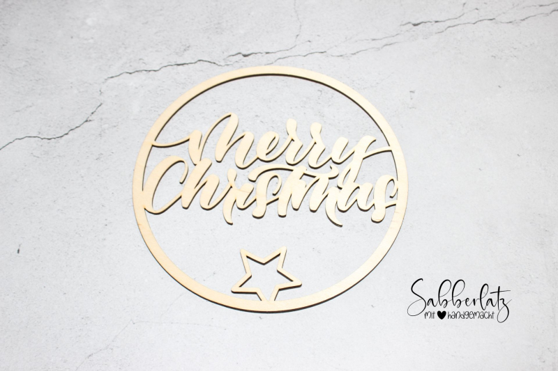 Preview: Türkranz *Merry Christmas*