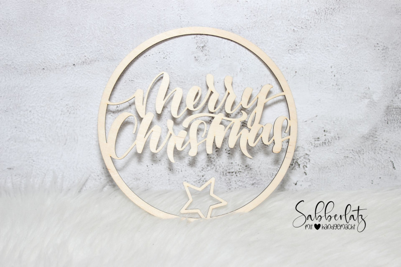 Preview: Türkranz *Merry Christmas*