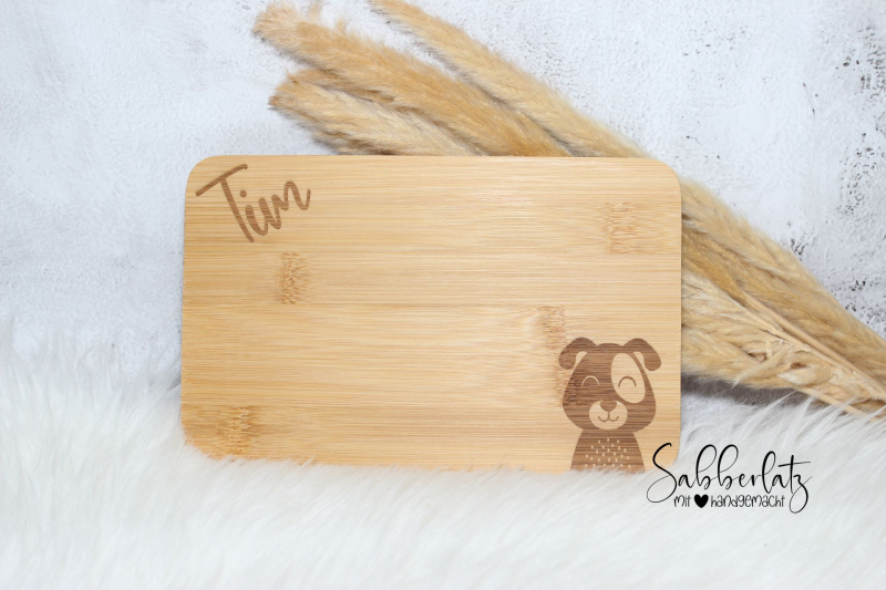 Schneidebrett Tier *Bambus*
