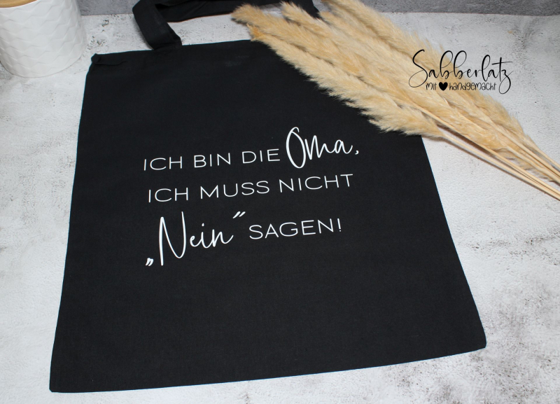 Preview: Baumwolltasche *Oma*