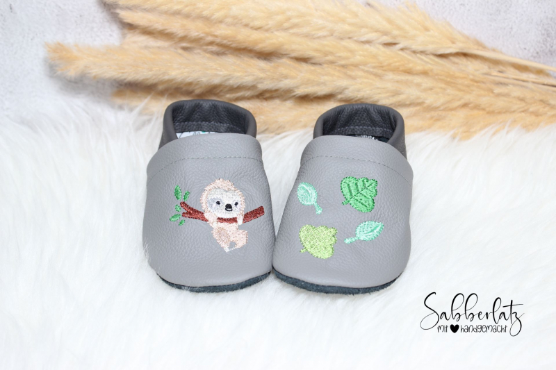 Preview: Faultier-Puschen