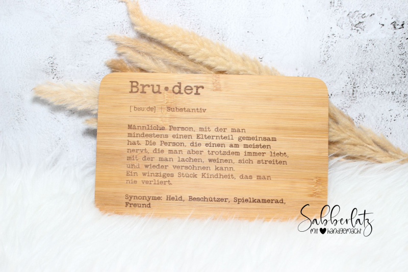 Preview: Schneidebrett *Geschwister*