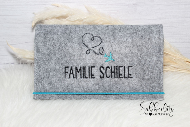 Flug- / Reisedokumentenmappe