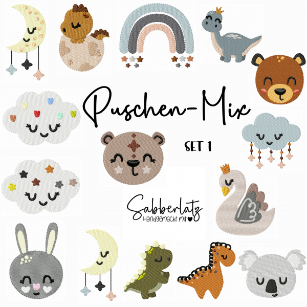 Puschen-Mix Set 1
