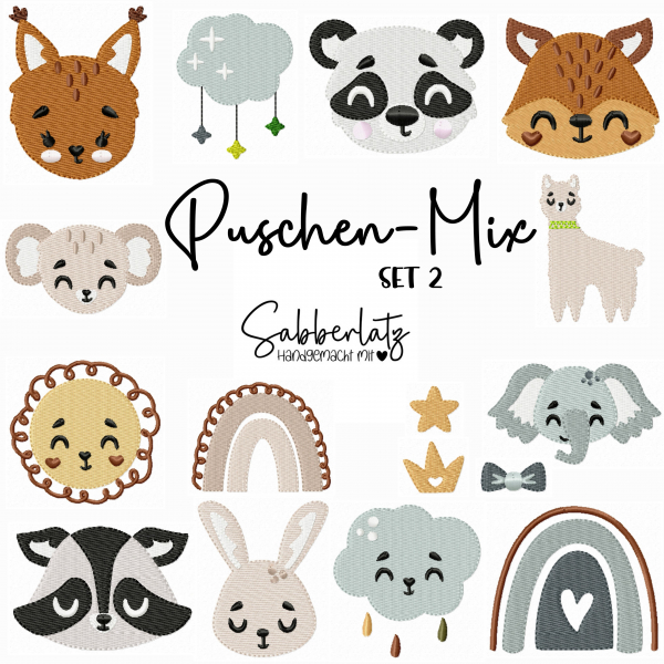Puschen-Mix Set 2