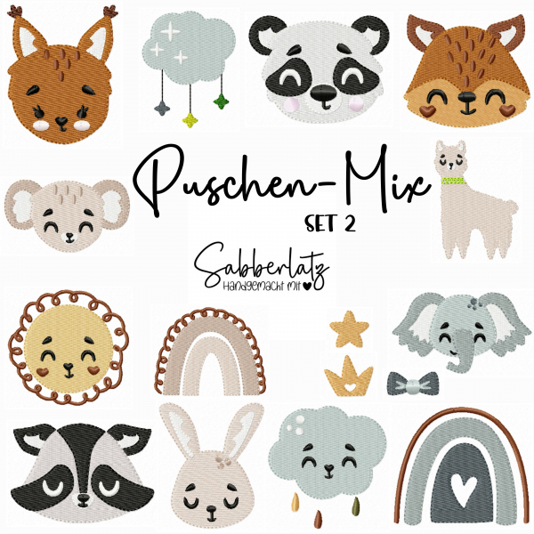 Puschen-Mix Set 2