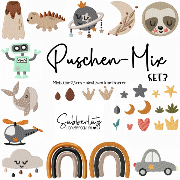 Puschen-Mix Set 3