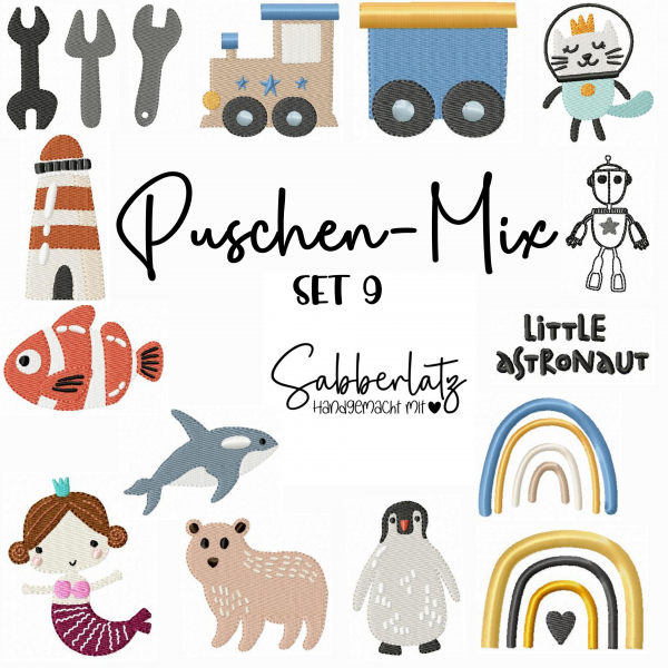 Puschen-Mix Set 9