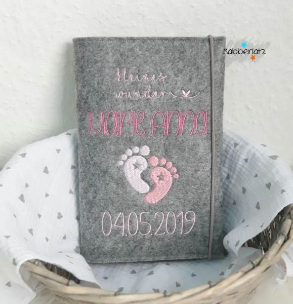 U-Heft-Hülle "kleines Wunder"