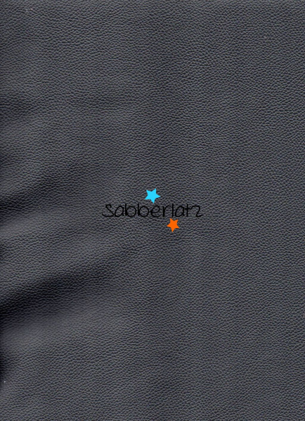 Lederzuschnitt Anthrazit