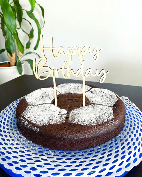 Caketopper *Happy Birthday*