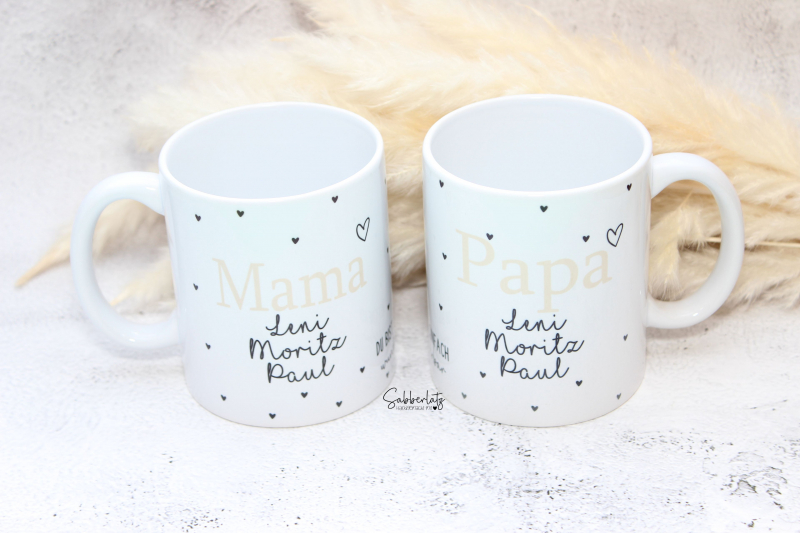 Tasse *wunderbar* | Mama | Papa | *personalisiert*