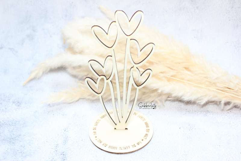 Herzblumen *liebste Mama*