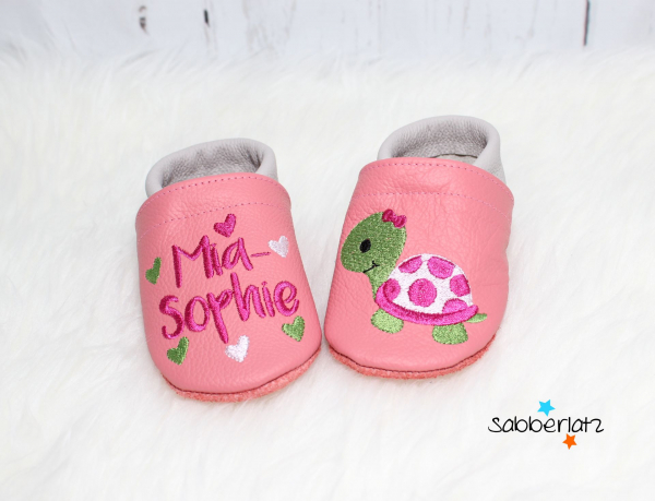 Schildkröten-Puschen