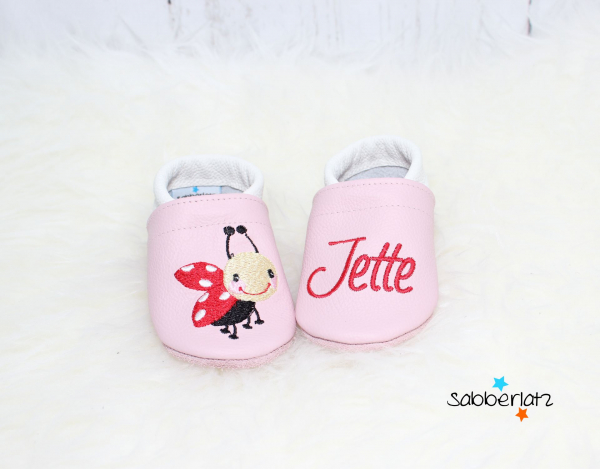 Marienkäfer-Puschen