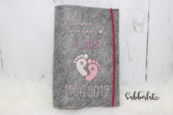 U-Heft-Hülle "kleines Wunder"