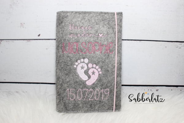 U-Heft-Hülle "kleines Wunder"