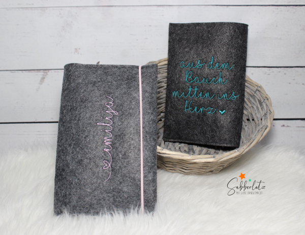 U-Heft-Hülle "Aus dem Bauch"